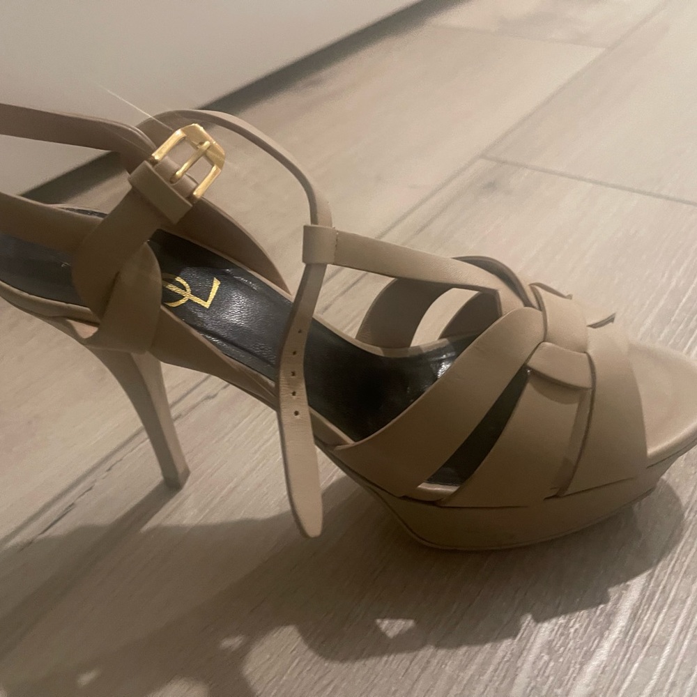 YSL platforms, worn twice in amazing condition with box - Picture 3 of 5